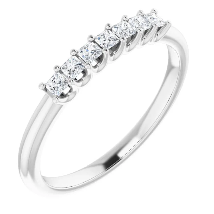 Ladies rings buying tips-14K White 1/4 CTW Natural Diamond Anniversary Band