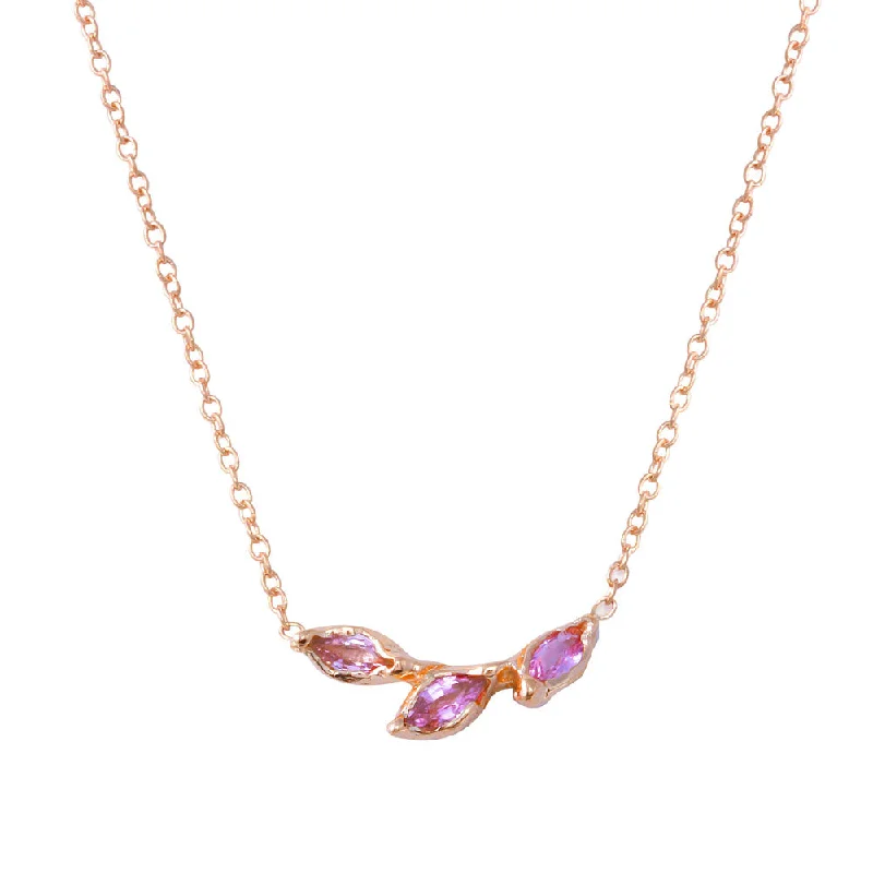 Three Petal Necklace