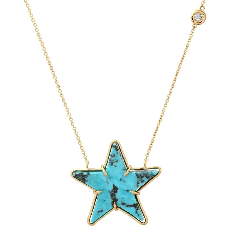 Turquoise Star Necklace