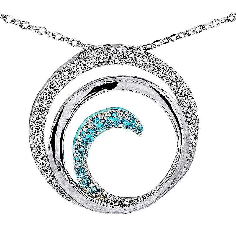 Blue Wave Necklace