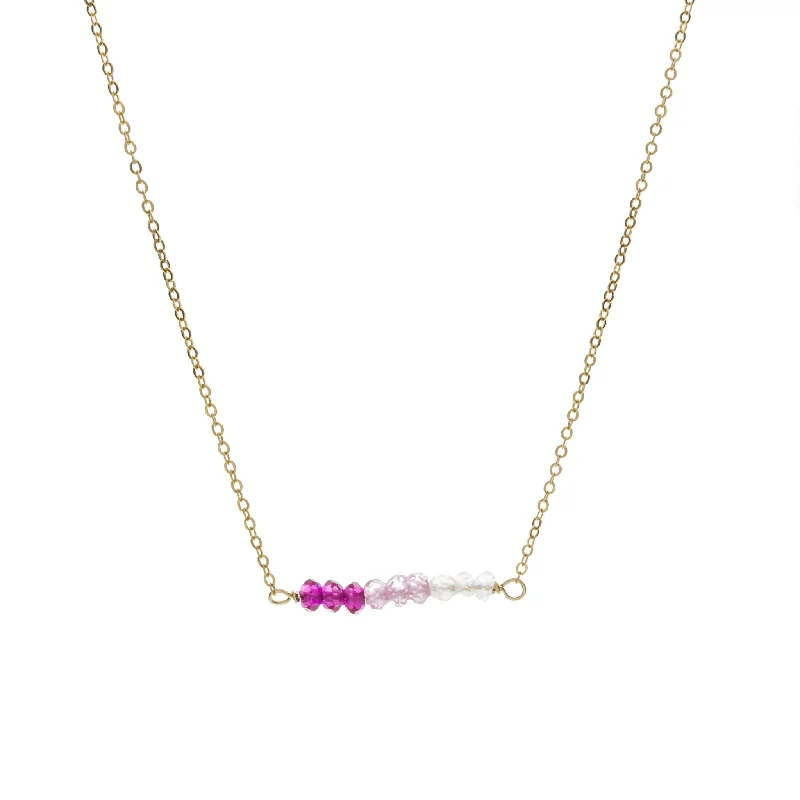 Ombre Bar Necklace