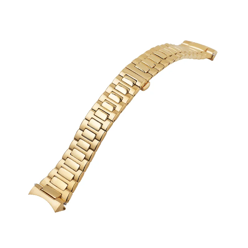 Ladies bracelets e-commerce sites-SKX007 Watch Bracelet: Nautilus Gold Finish