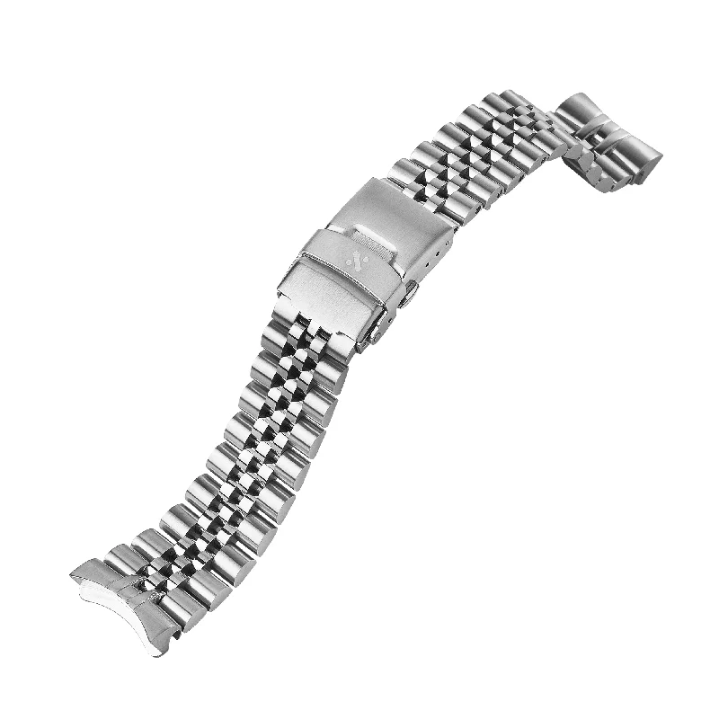 Ladies bracelets 2025 trends-NMK946/951 Watch Bracelet: Jubilee Steel