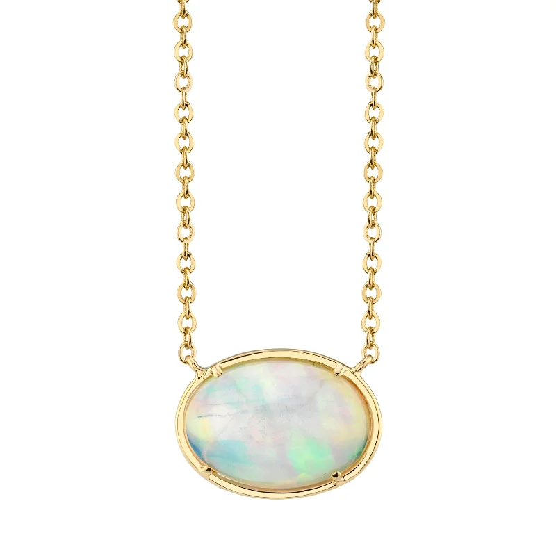 Opal O Necklace