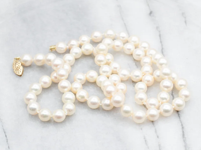 High-Quality Beaded Pearl Necklace