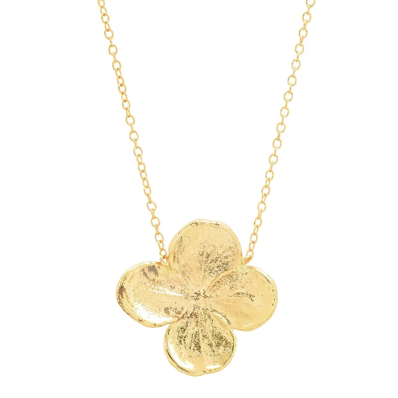 Hydrangea Flower Necklace