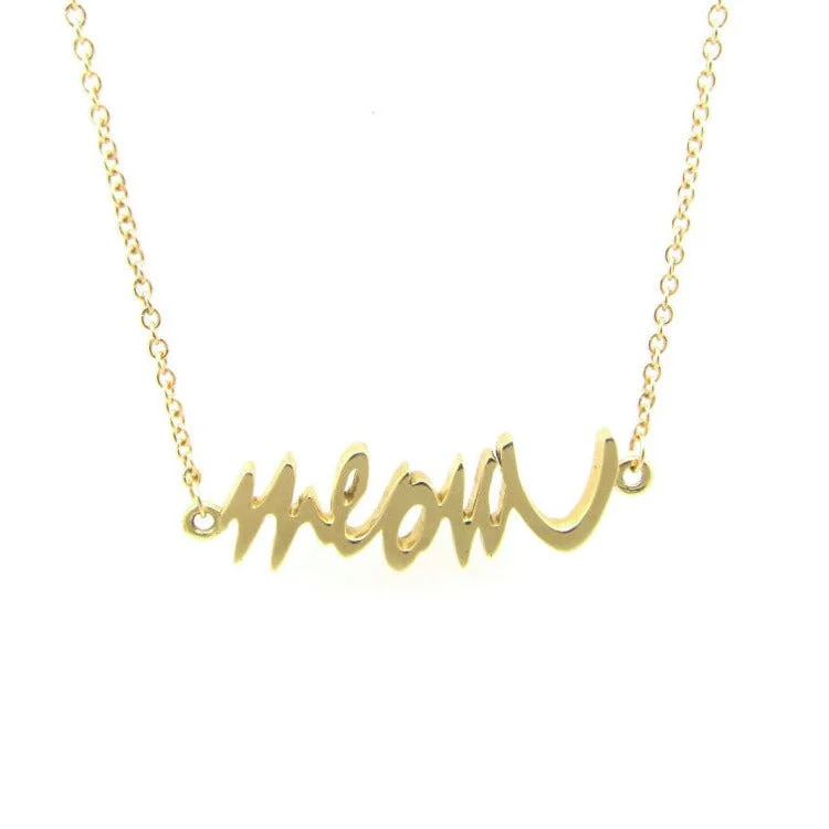 Baby Meow Necklace