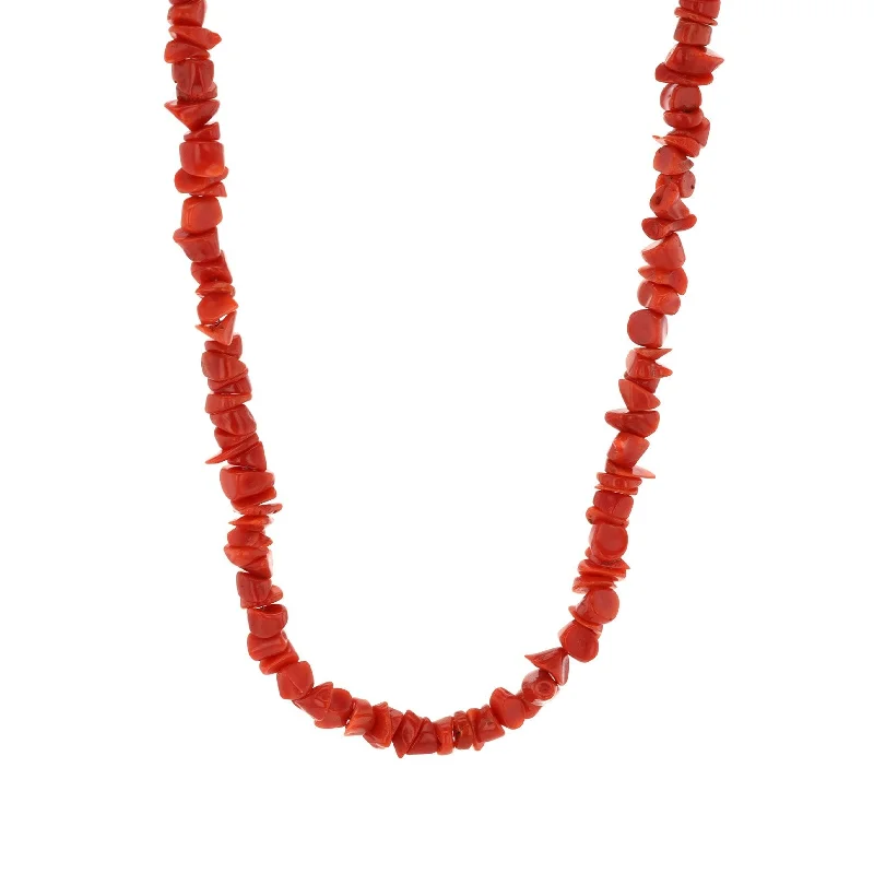 Coral Bead Necklace