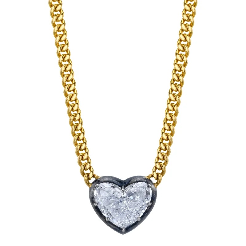 Diamond Heart Necklace