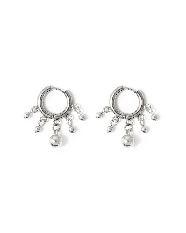 Ladies rings cute accents-Lorno Silver Earrings