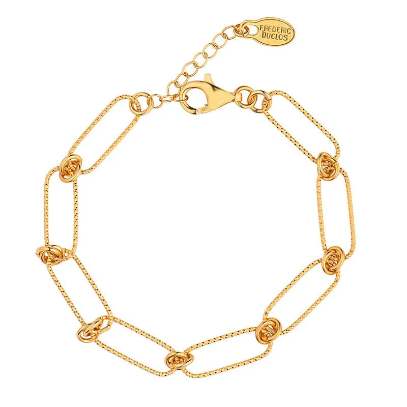 Ladies bracelets collectible items-Yellow Gold Plated Kira Bracelet