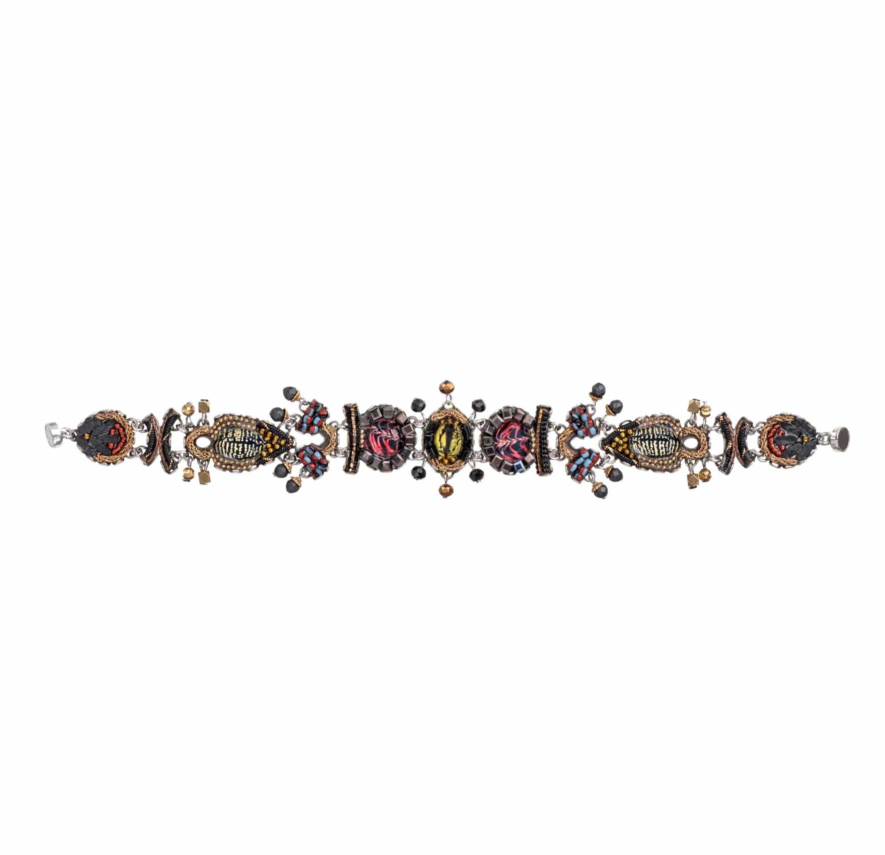 Ladies bracelets modern appeal-Tiger Eye Amina Bracelet