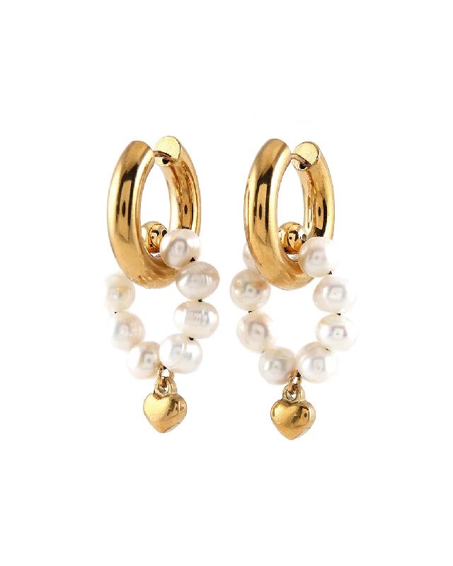 Ladies rings celebrity styles-Coraline Gold Earrings