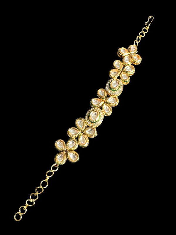 Ladies bracelets punk flair-B168 Kundan bracelet ( READY TO SHIP )