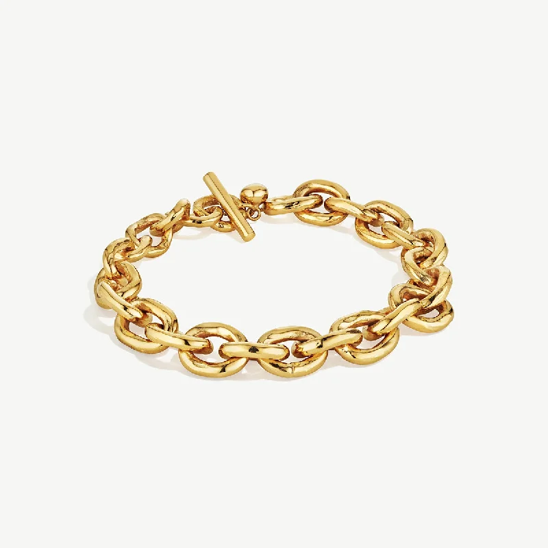 Ladies bracelets elegant looks-Karibu Link Bracelet