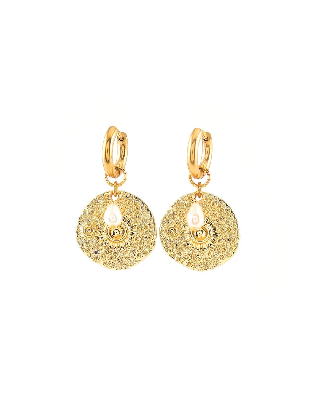 Ladies rings girlfriend surprises-Isla Gold Earrings