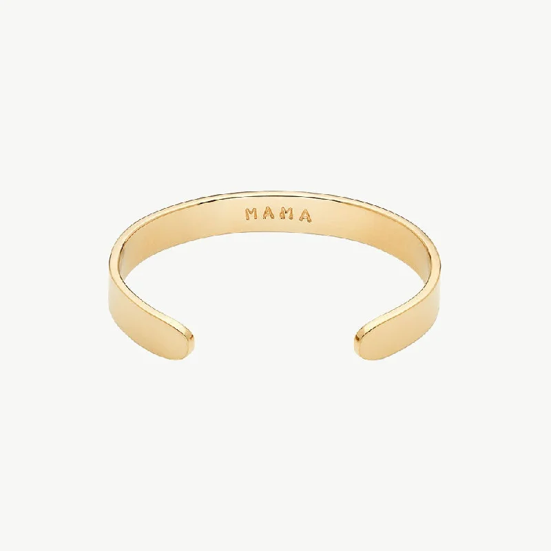 Ladies bracelets discount offers-Pamoja Personalized Cuff Bracelet