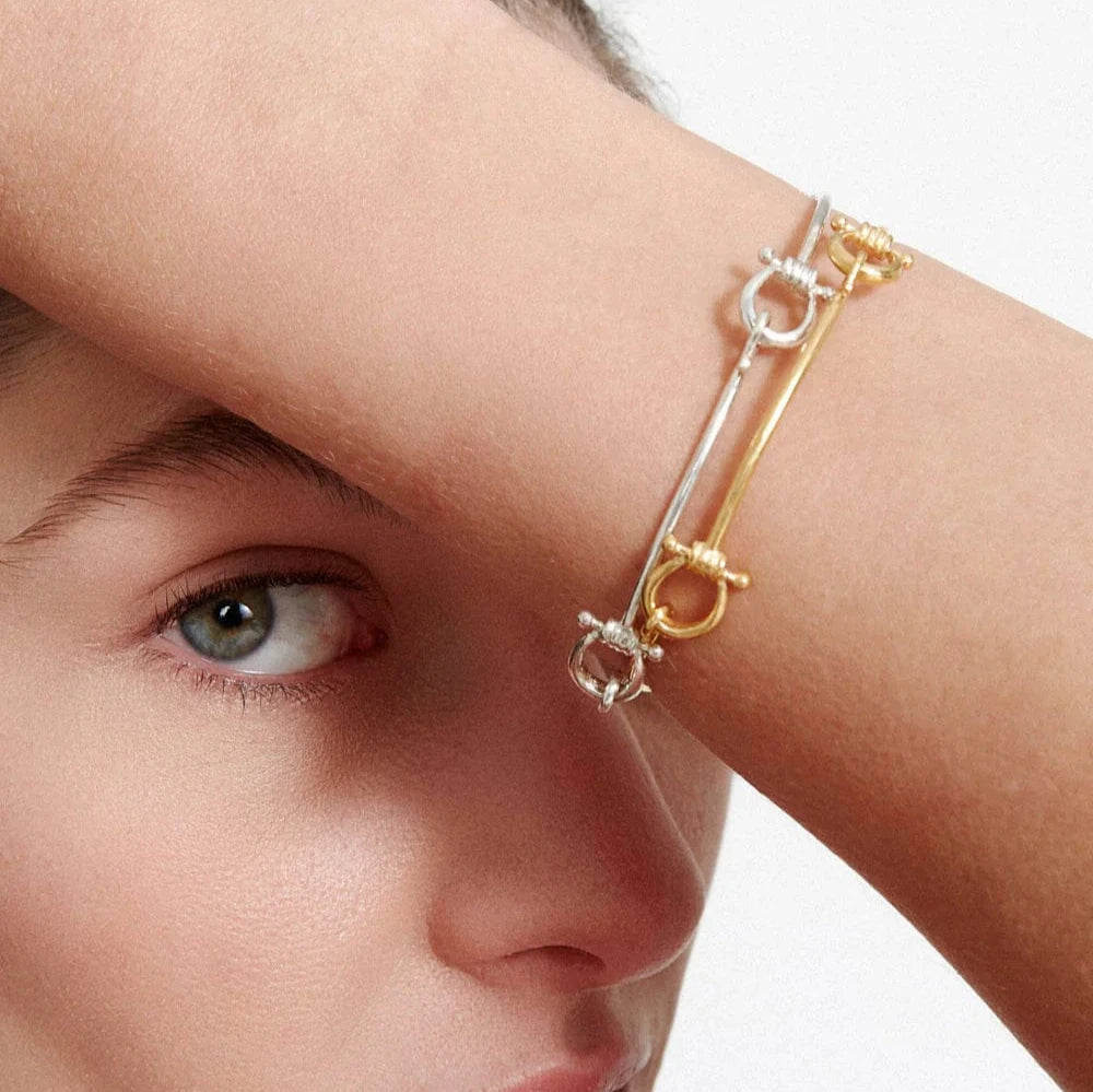 Ladies bracelets e-commerce sites-Equus Bracelet in Gold