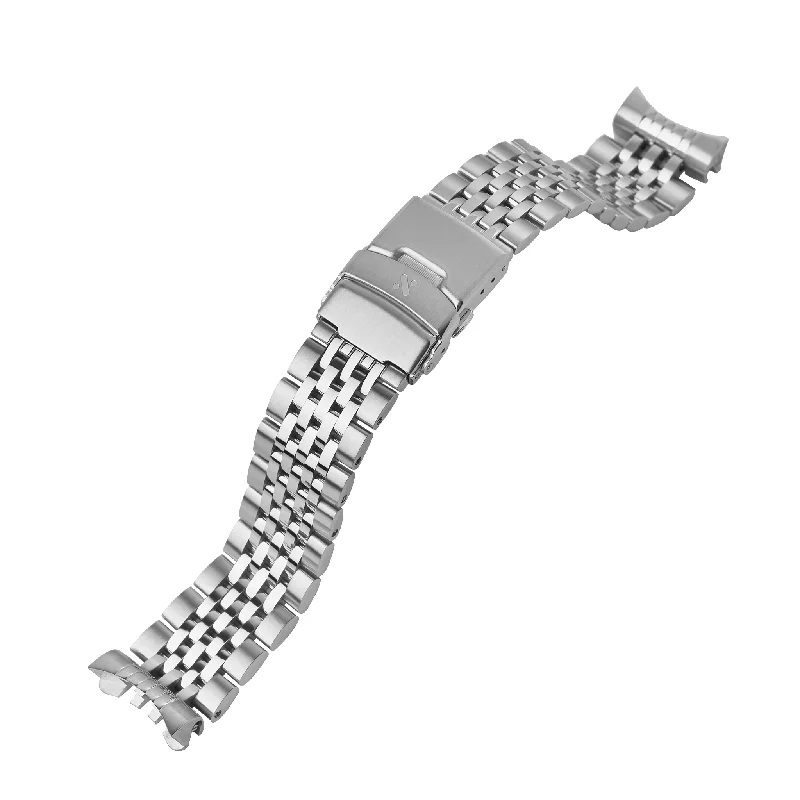 Ladies bracelets office wear-SKX/SRPD Watch Bracelet: Beads of Rice Brushed/Polished Finish