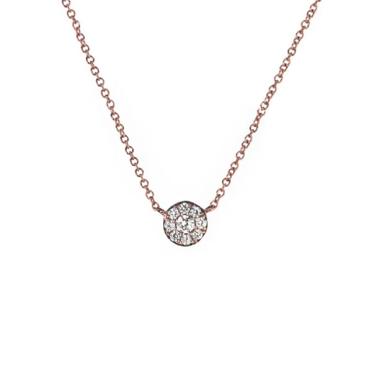 18" 0.13 ctw Diamond Stationary Pendant Necklace | 10270613