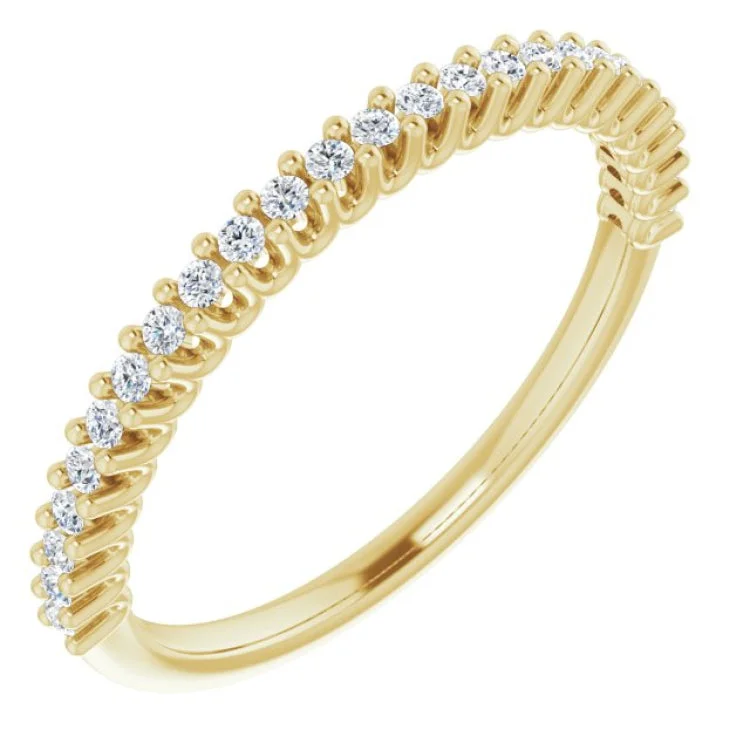 Ladies rings store locations-14K Yellow 1/5 CTW Lab-Grown Diamond Anniversary Band