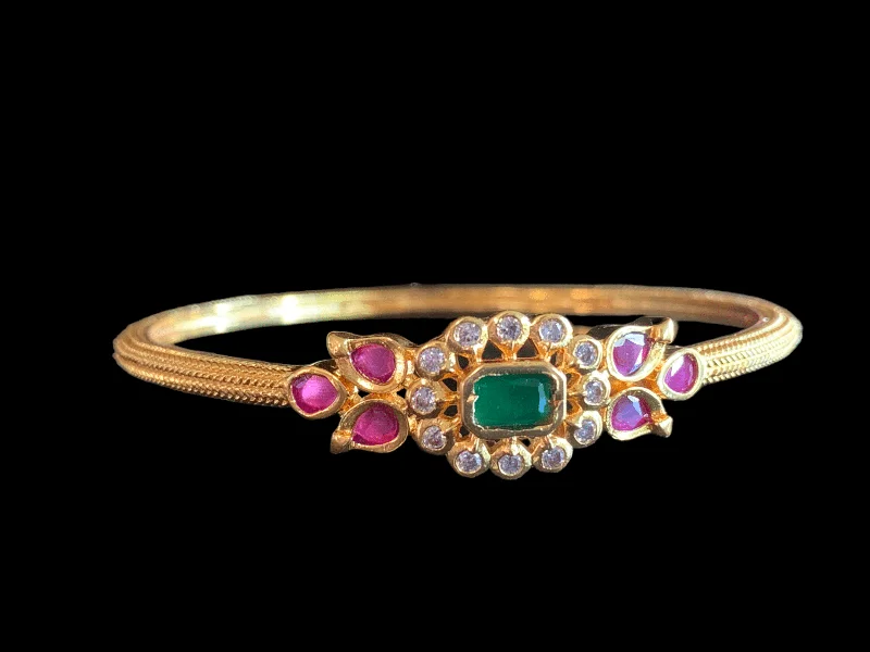 Ladies bracelets engagement gifts-B37 Gold plated bracelet - single kada ( READY TO SHIP )