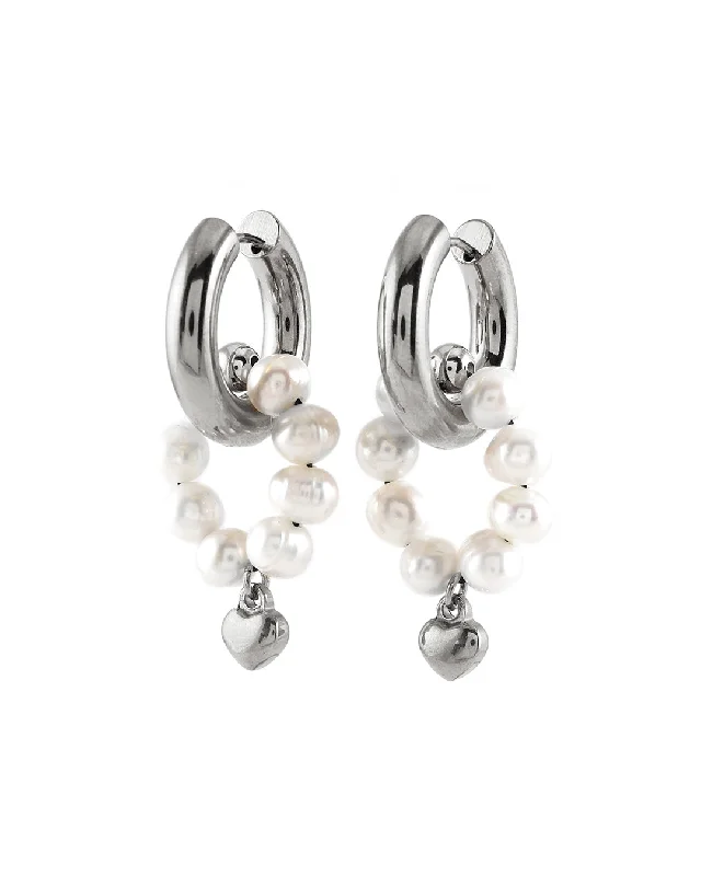 Ladies rings buying tips-Coraline Silver Earrings