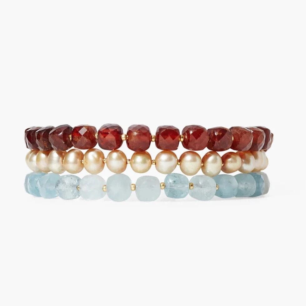 Ladies bracelets boho vibes-Carolina Naked Wrap Bracelet Multi Mix